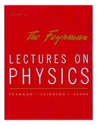 Lectures on Physics: Commemorative Issue Vol 3: 003