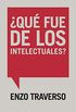 Qu fue de los intelectuales? (Mnima) (Spanish Edition)