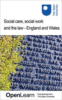 Social care, social work and the law - England and Wales (English Edition)