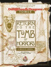 RETURN TO THE TOMB OF HORRORS