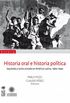Historia oral e Historia poltica