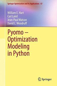 Pyomo Optimization Modeling in Python: 67
