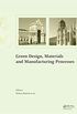 Green Design, Materials and Manufacturing Processes (English Edition)