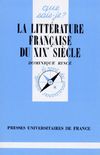 La Littrature Franaise du XIXe Sicle