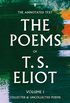 The Poems of T. S. Eliot Volume I: Collected and Uncollected Poems (Faber Poetry) (English Edition)
