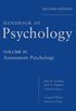 Handbook of Psychology, Assessment Psychology (English Edition)