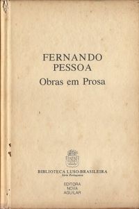 Fernando Pessoa Obras em prosa