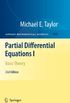 Partial Differential Equations I: Basic Theory (Applied Mathematical Sciences Book 115) (English Edition)