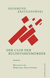 Der Club der Buchstabenmrder (German Edition)