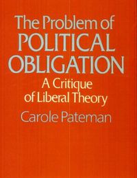 The problem of political obligation