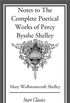 Notes to The Complete Poetical Works of Percy Bysshe Shelley (English Edition)