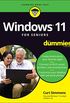 Windows 11 For Seniors For Dummies (English Edition)