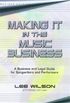Making It in the Music Business: The Business and Legal Guide for Songwriters and Performers