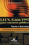 Lei n. 8.666/1993 para concursos pblicos