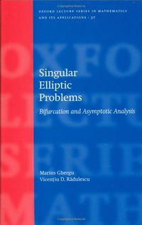 Singular Elliptic Problems: Bifurcation & Asymptotic Analysis