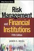 Risk Management and Financial Institutions (Wiley Finance) (English Edition)