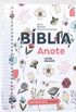 Bíblia Sagrada Anote | NVT | Letra Grande | Capa Dura | Espiral | Flowers Branca