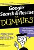 GoogleTM Search & Rescue For Dummies