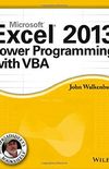 Microsoft Excel 2013 Power Programming with VBA
