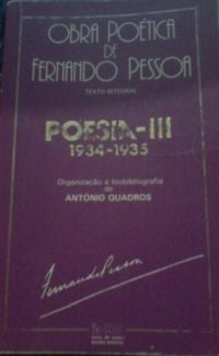 Poesia - III : 1934-1935