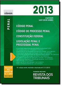 RT Mini Cdigo 2013. Cdigo Penal, Cdigo De Processo Penal, Constituico Federal