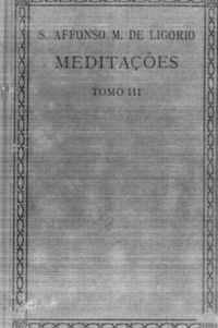 Meditaes Santo Affonso de Ligrio - Tomo III