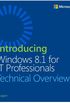 Introducing Windows 8.1 for IT Professionals