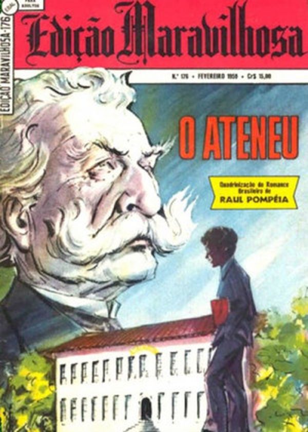 O Ateneu - Literatura Brasileira em Quadrinhos - Raul Pompeia