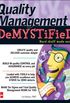 Quality Management Demystified (English Edition)