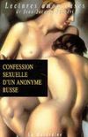 Confession Sexuelle D