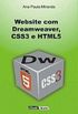 WEBSITE COM DREAMWEAVER - CSS3 E HTML