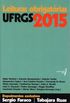 Leituras Obrigatrias UFRGS 2015