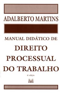 Manual Didtico de Direito Processual do Trabalho