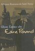 O Que Fazer de Ezra Pound?
