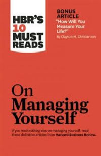 On managing yourself