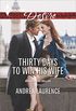 Thirty Days to Win His Wife (Brides and Belles Book 2) (English Edition)