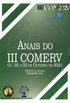 ANAIS DO III CONGRESSO MDICO DE RIO VERDE - COMERV