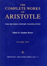Complete Works Of Aristotle, V.2