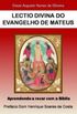 Lectio Divina Do Evangelho De Mateus