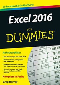 Excel 2016 fr Dummies (German Edition)