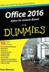 Office 2016 fr Dummies Alles-in-einem-Band