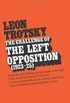 The Challenge of the Left Opposition (1923-25)