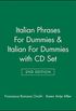 Italian Phrases For Dummies & Italian For Dummies, 2nd Edition with CD Set