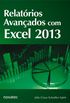 Relatrios Avanados com Excel 2013