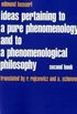 Ideas pertaining to a pure phenomenology and to a phenomenological philosophy, second book