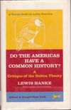 Do the Americas Have a Common History?