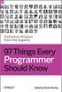 97 things every programmer should know