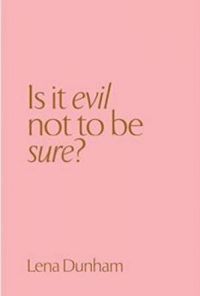Is it evil not to be sure?