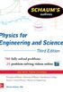 Schaums Outline of Physics for Engineering and Science 3/E (EBOOK): 788 Solved Problems + 25 Videos (Schaum