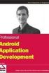 Professional Android Application Development